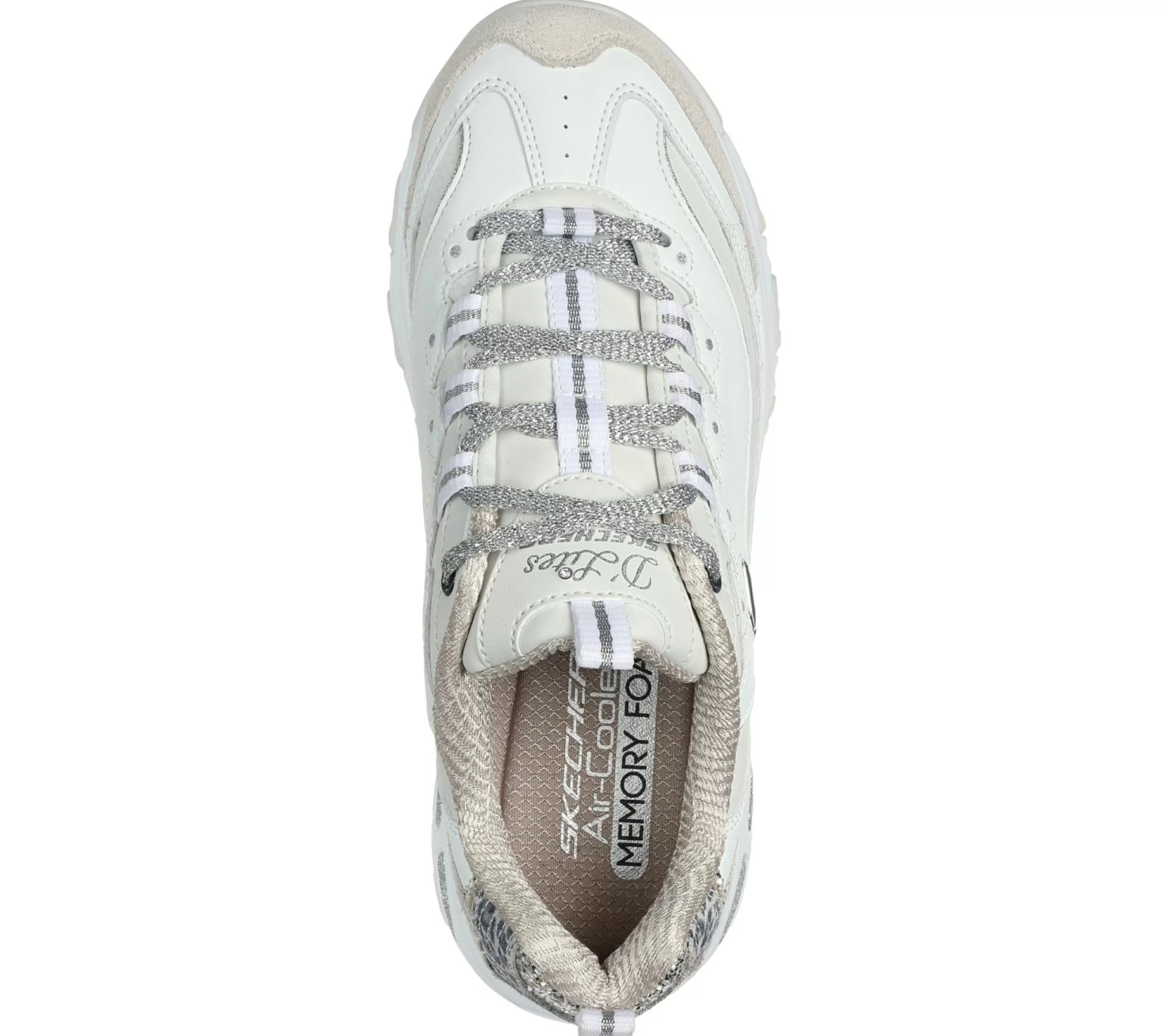 SKECHERS D'Lites - Golden Chic*Women Lace Up | Athletic Sneakers