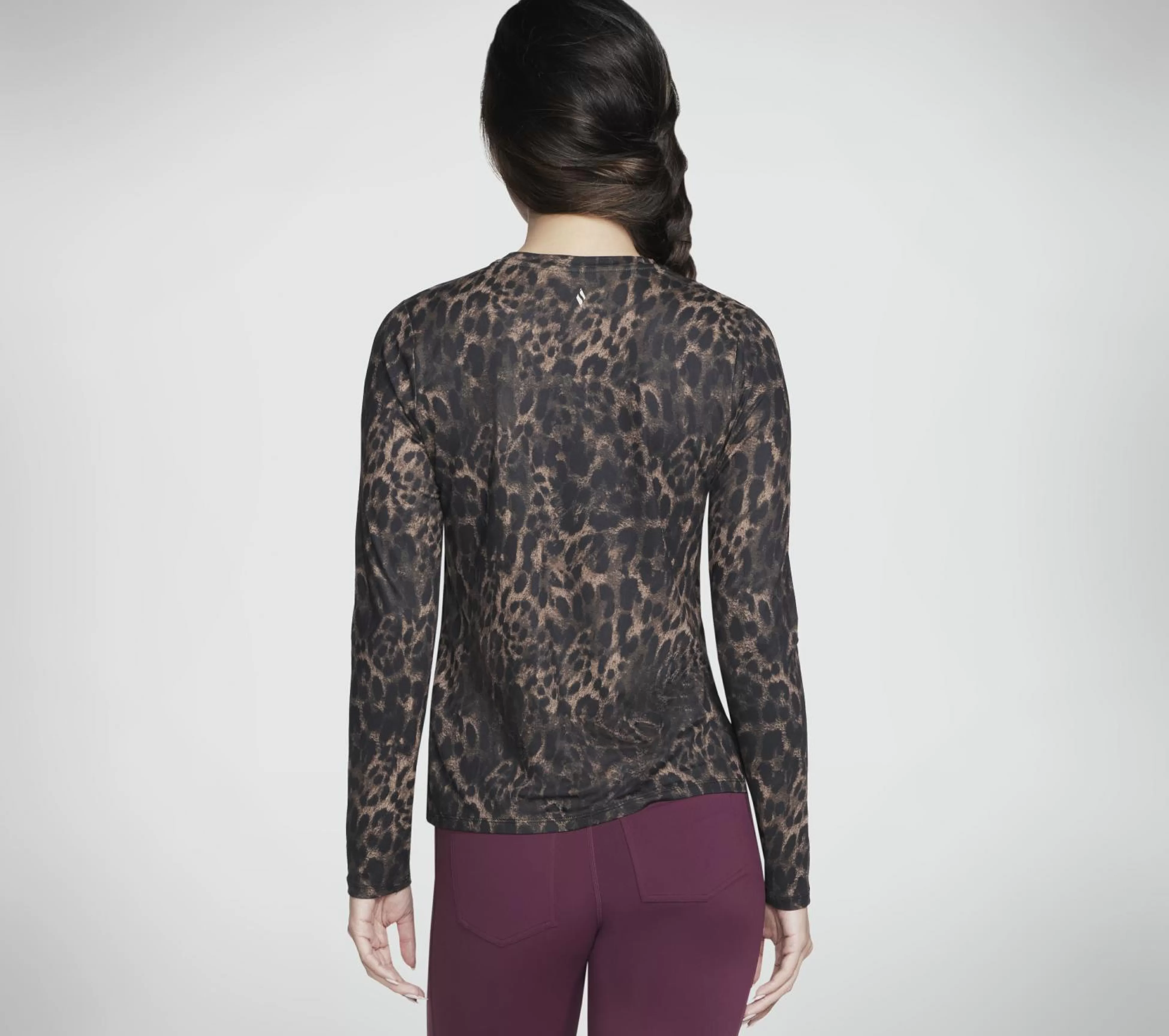 SKECHERS GO DRI Serene Cheetah Long Sleeve*Women Tops | Tops