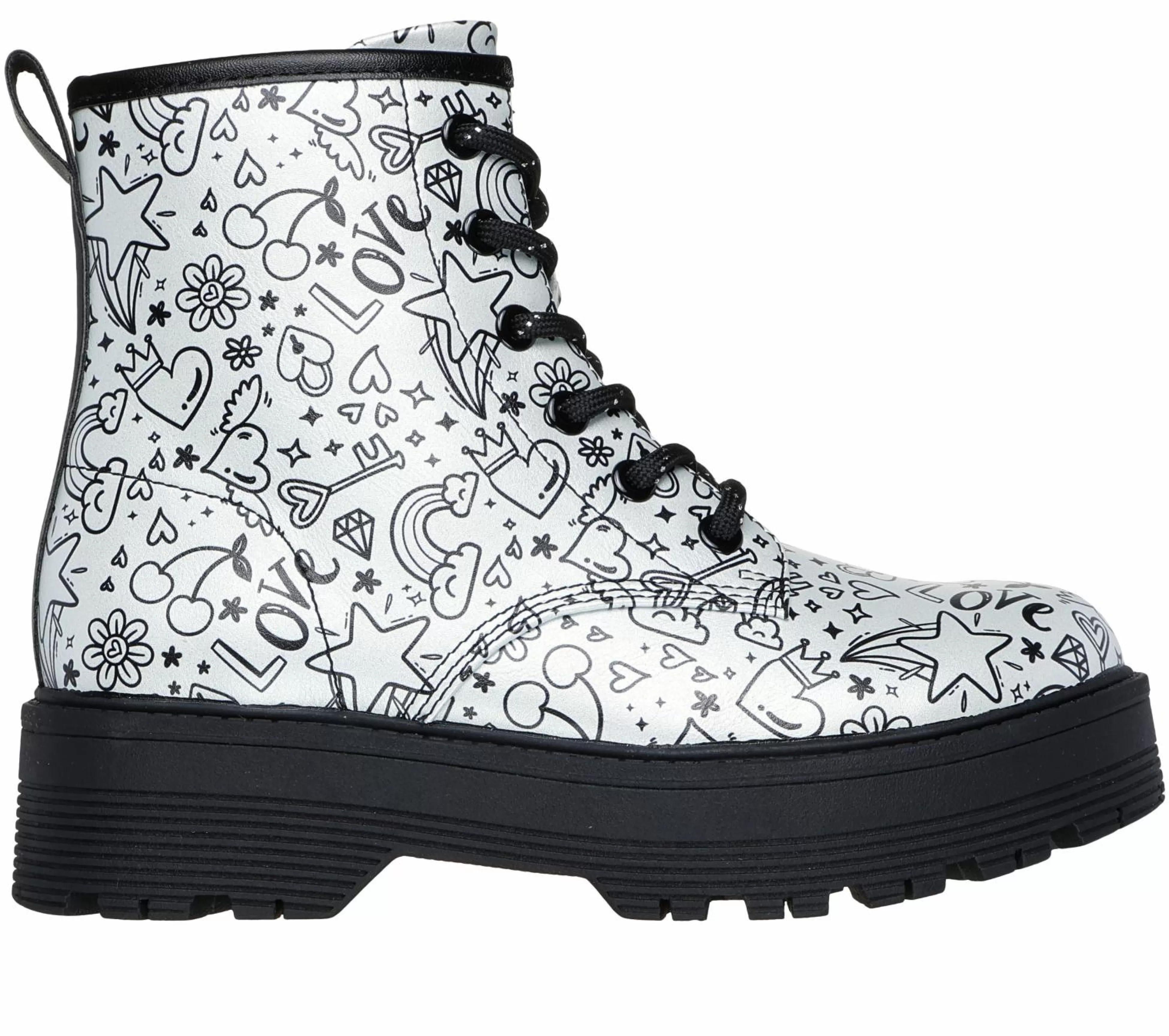 SKECHERS Gravlen Hi - Doodle Down*Kids Lace Ups | Boots