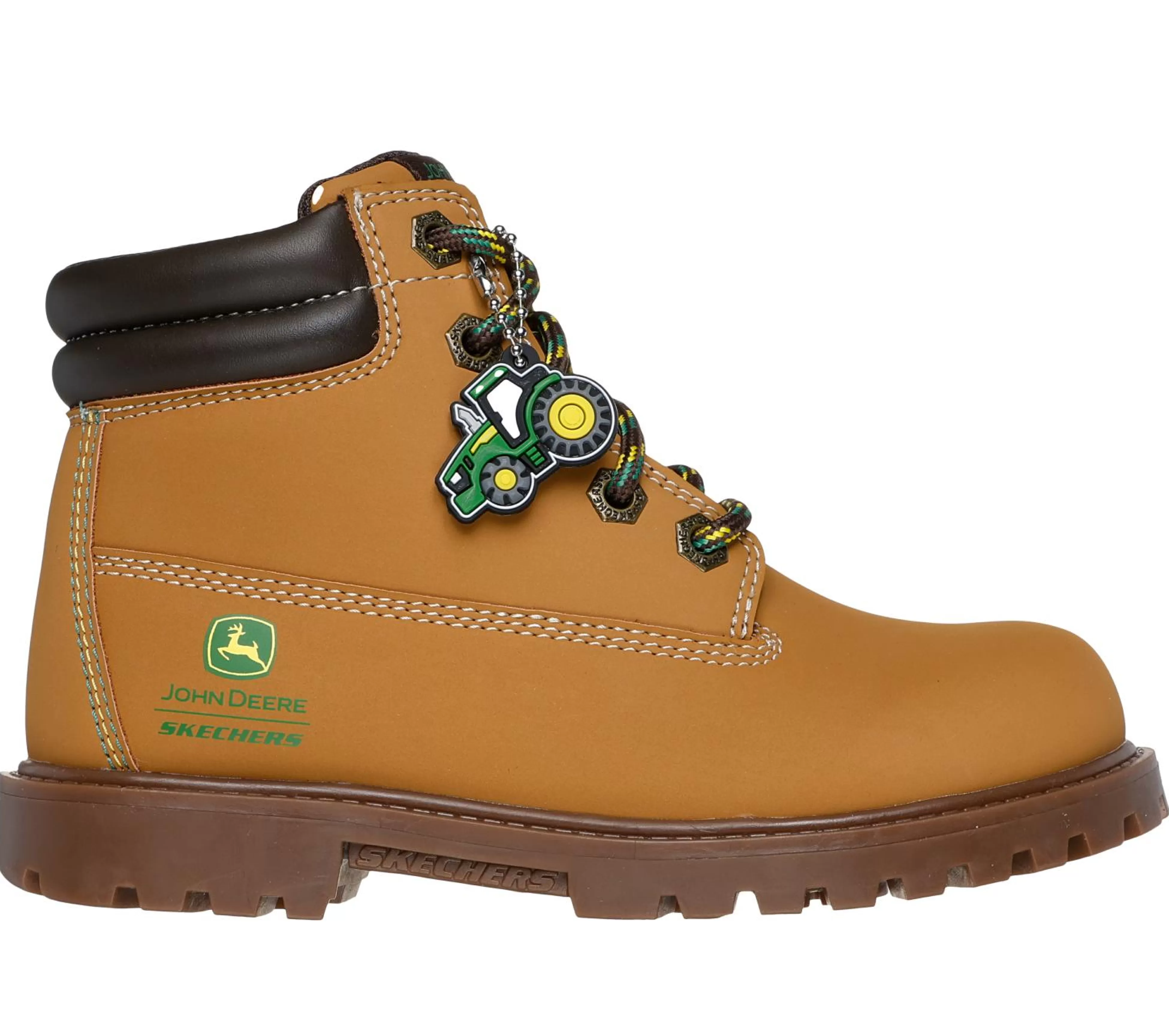 SKECHERS John Deere: Power Reach - Rugged-Dozer*Kids/BOY Boots | Lace Ups