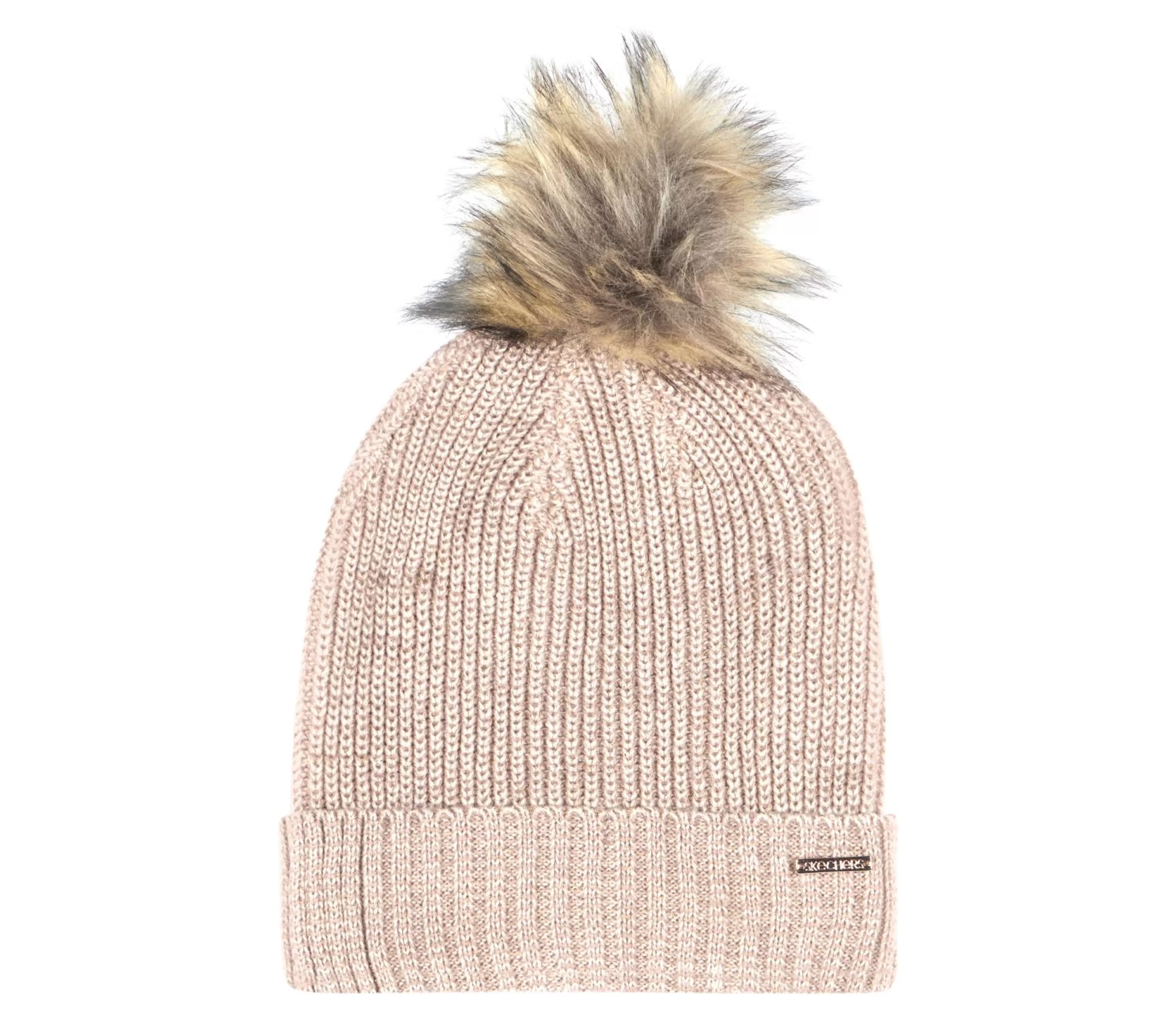 SKECHERS Marled Purl Beanie* Cold Weather Gear