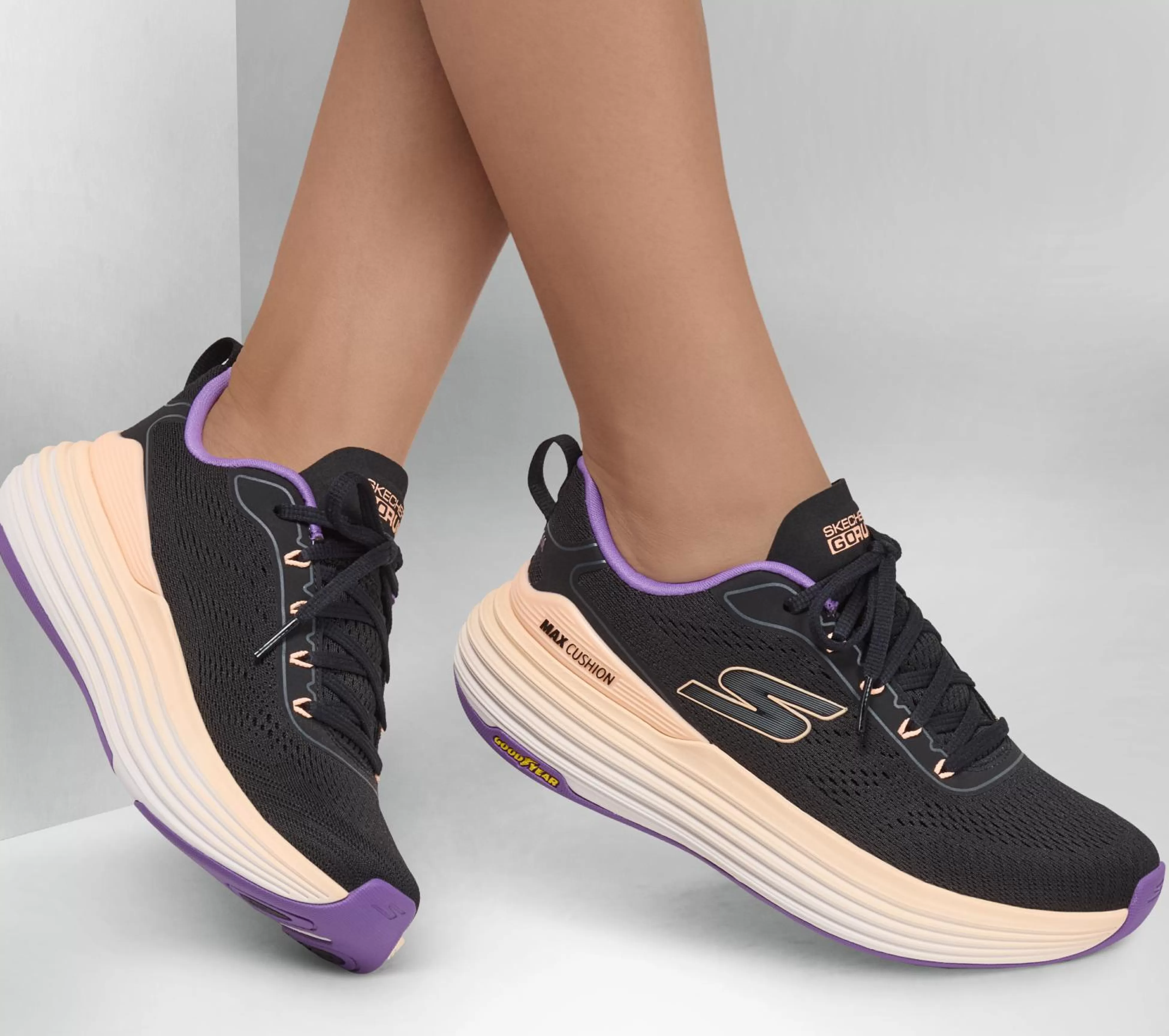 SKECHERS Max Cushioning Suspension - High Road*Women Lace Up | Athletic Sneakers