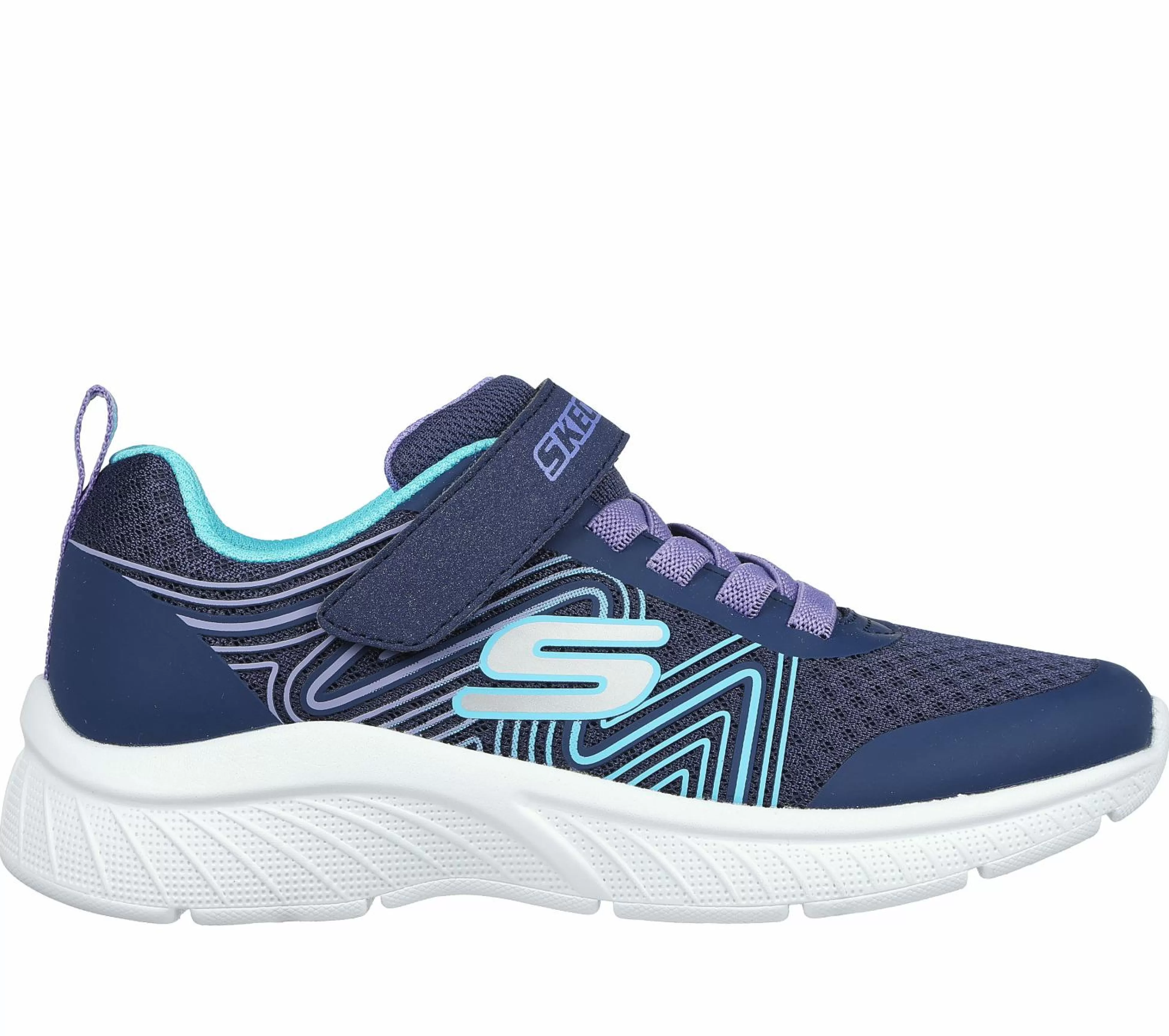 SKECHERS Microspec Plus - Swirl Sweet*Kids Athletic Shoes & Sneakers