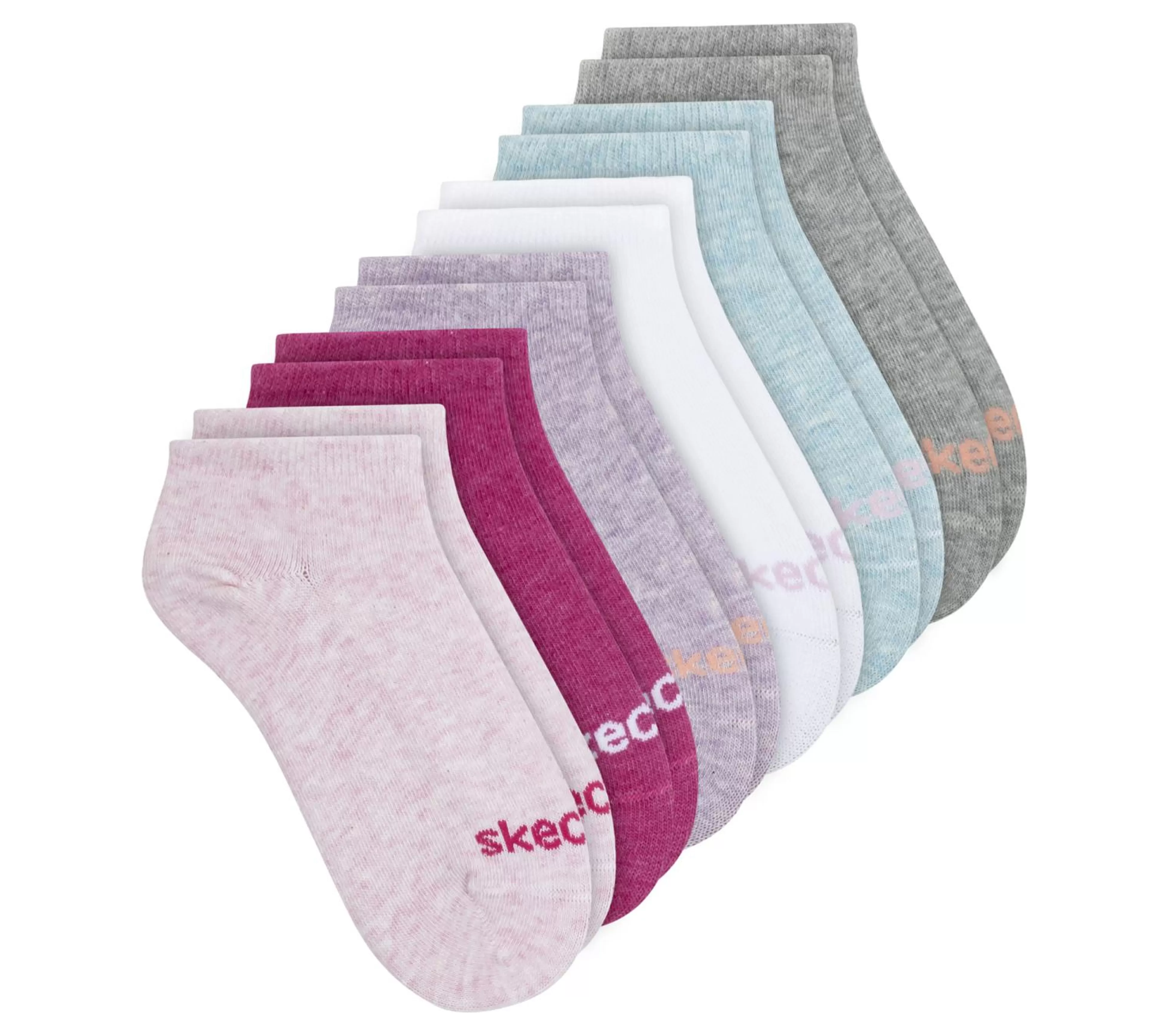 SKECHERS 6 Pack No Show Cotton Socks*Kids Socks | Socks