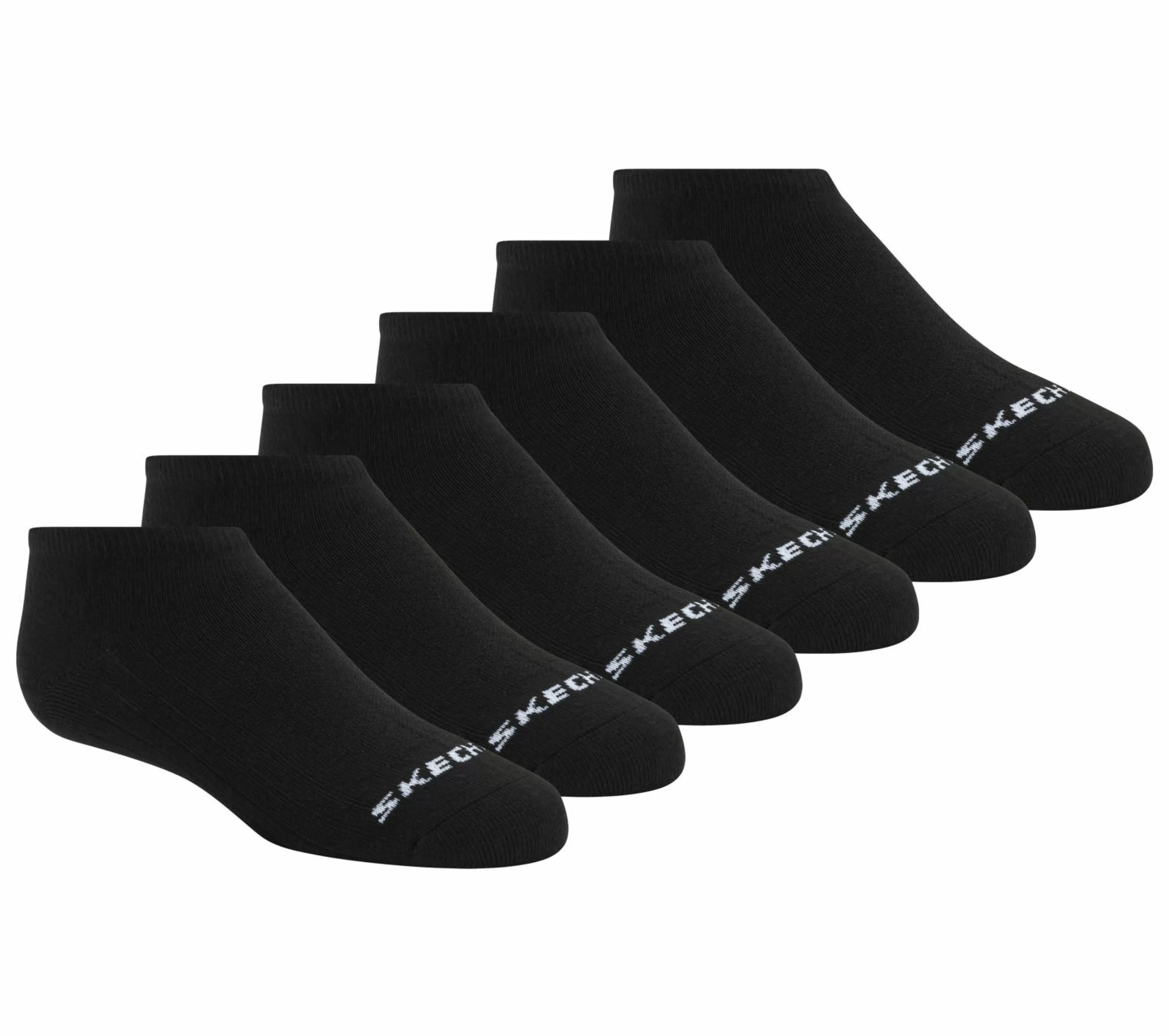 SKECHERS 6 Pack Non Terry No Show Socks*Women Socks | Socks