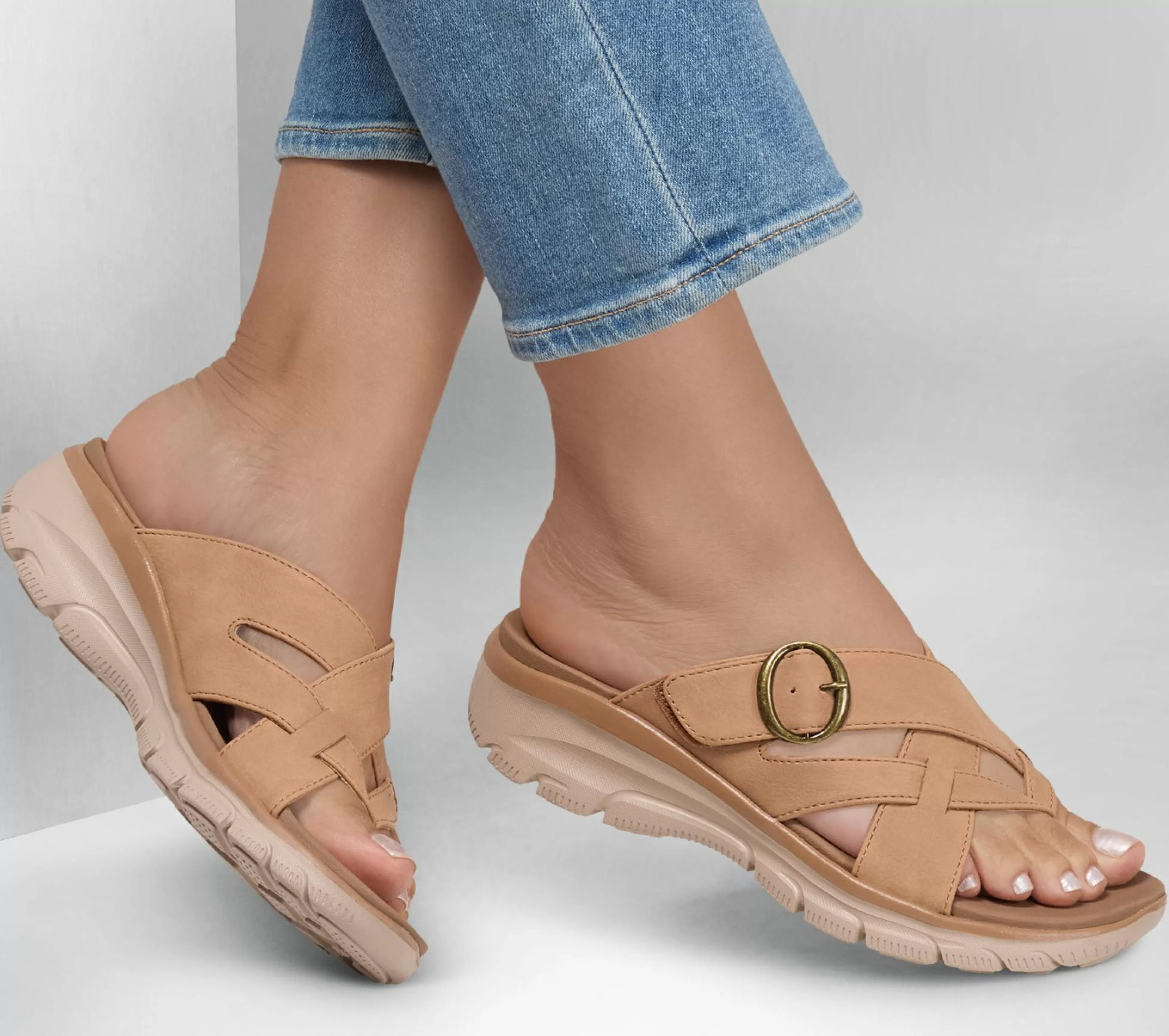 SKECHERS Relaxed Fit: Easy Going - Sundown*Women Sandals