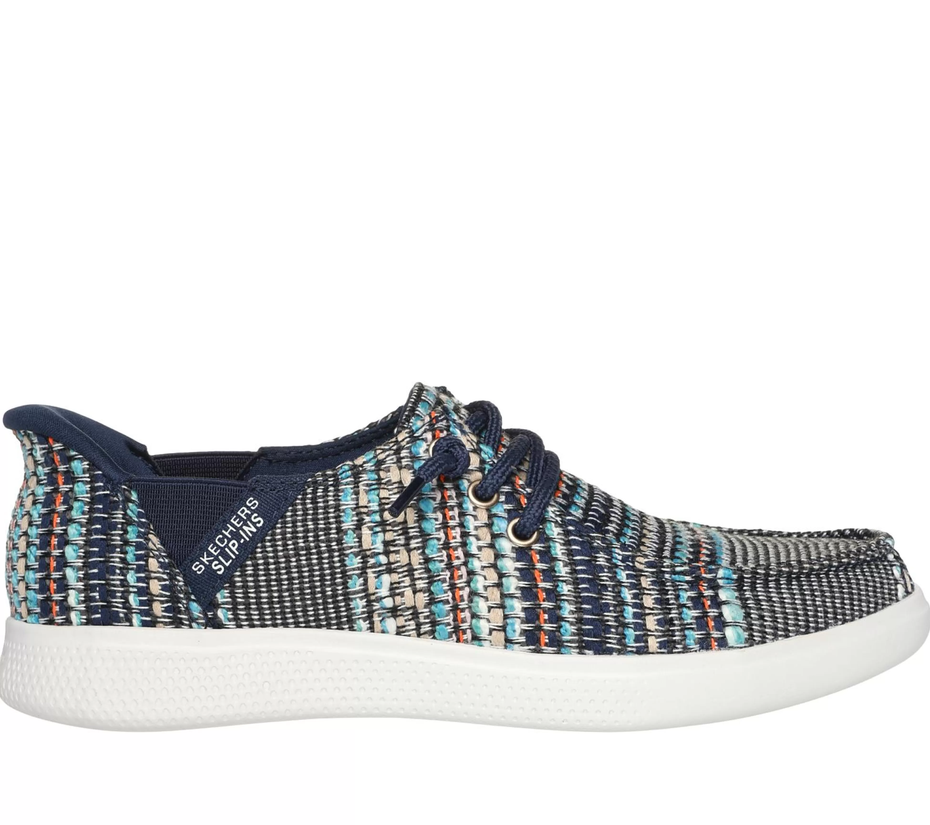 SKECHERS Slip-ins: BOBS Skip Cute - August Air*Women Boat Shoes | Hands Free Slip-Ins