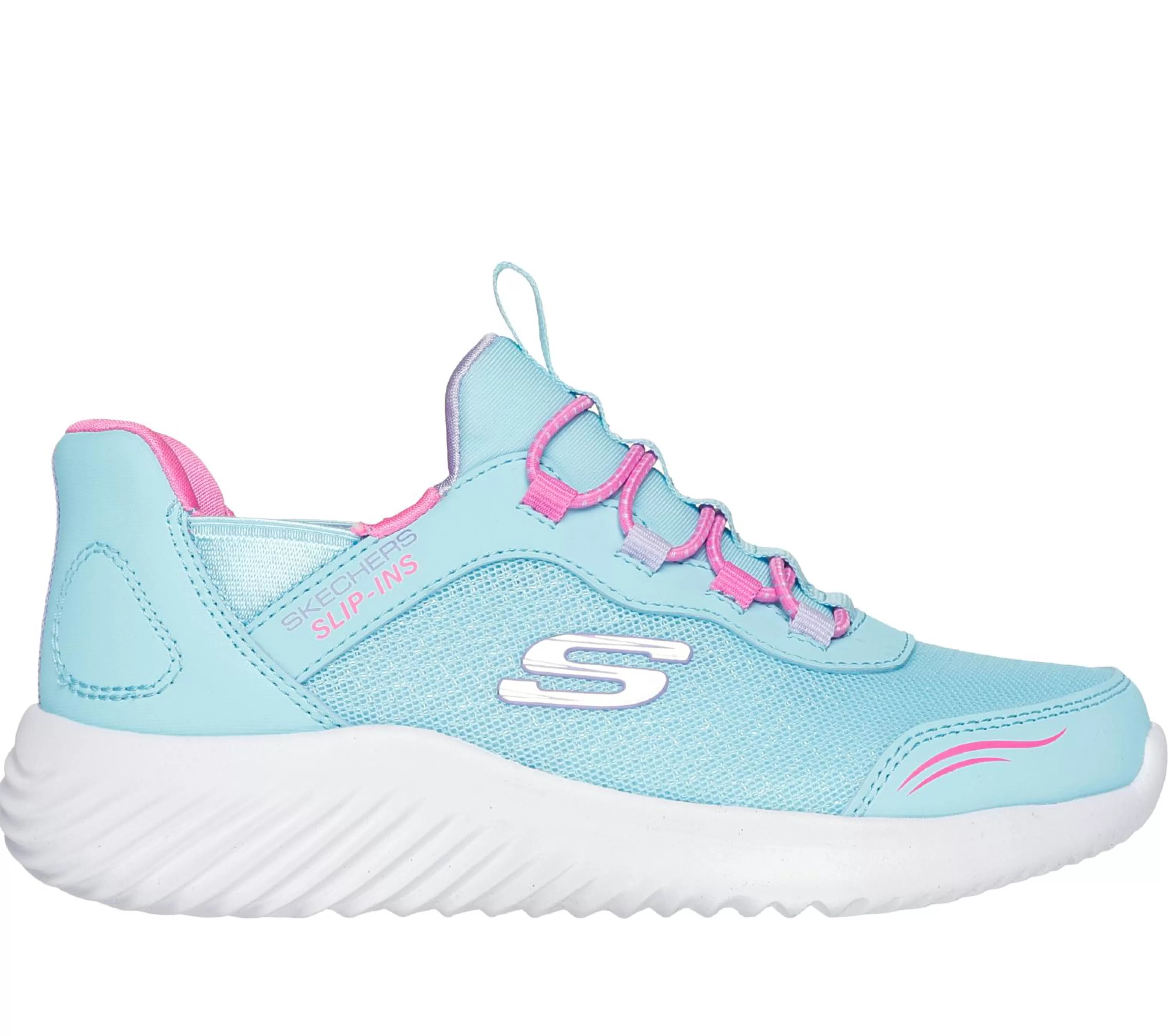 SKECHERS Slip-ins: Bounder - Simple Cute*Kids Hands Free Slip-Ins | Athletic Shoes & Sneakers