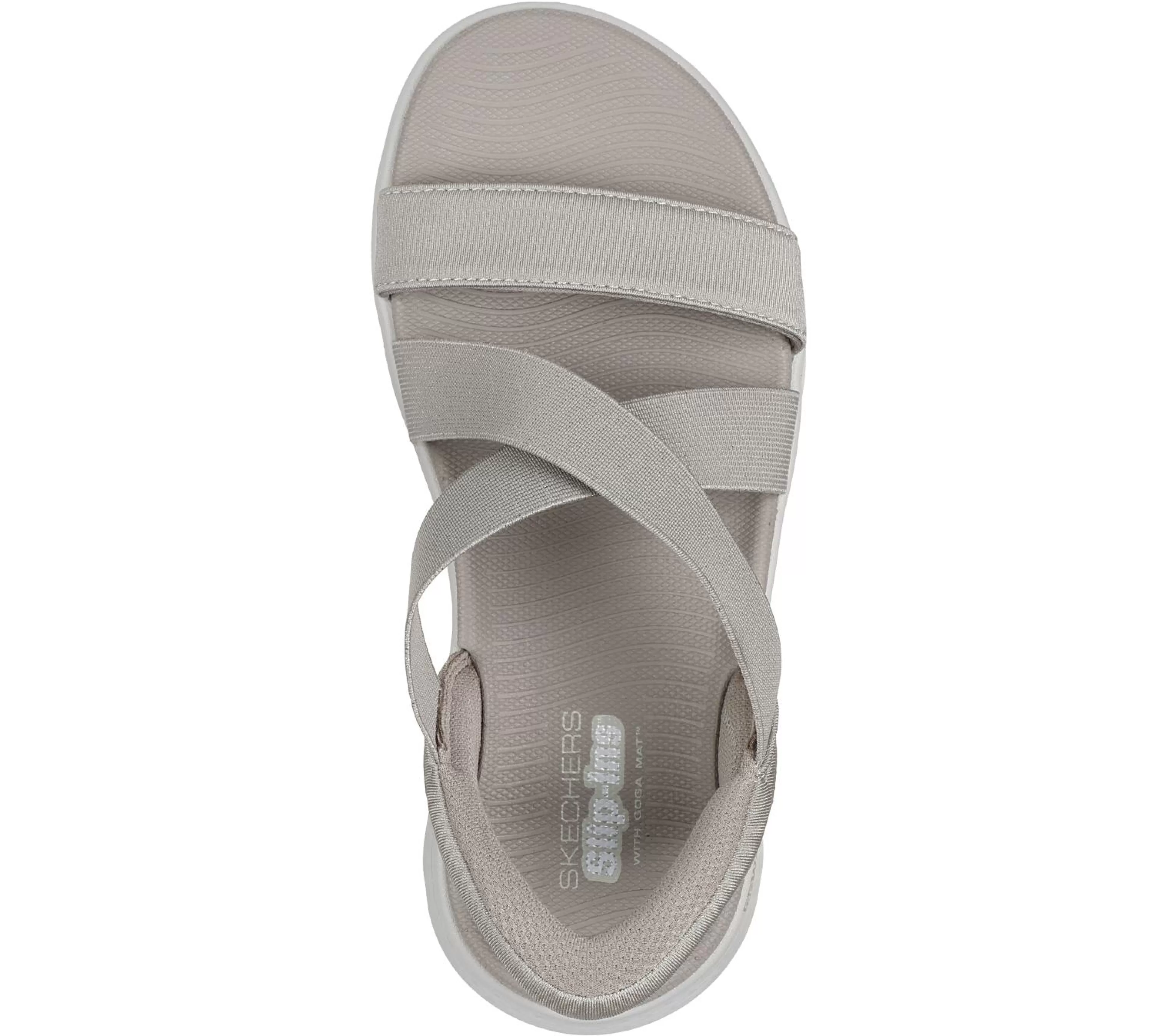 SKECHERS Slip-ins: GO WALK Flex Sandal - Glimmer*Women Hands Free Slip-Ins | Sandals