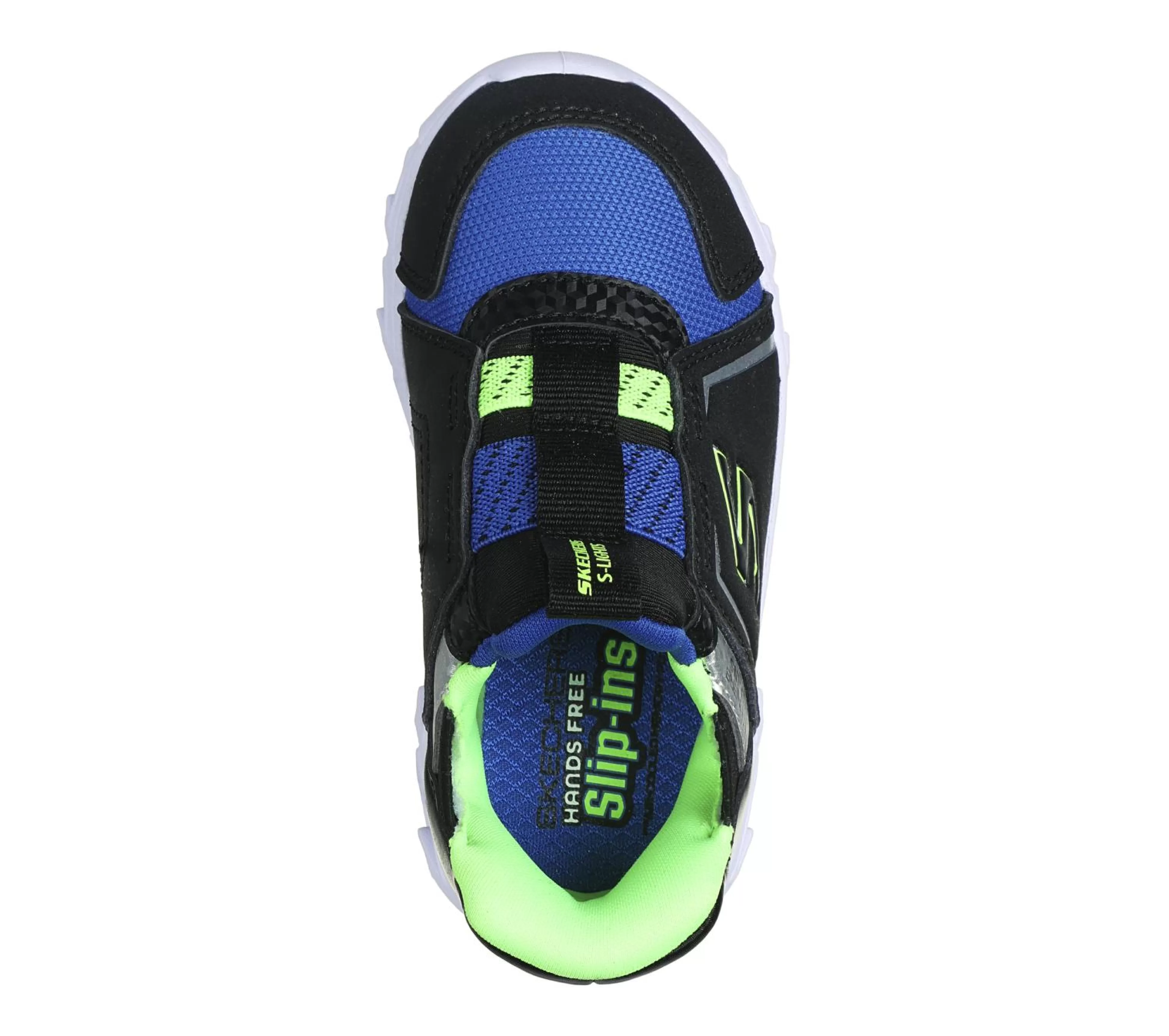 SKECHERS Slip-ins: Hypno-Flash 2.0 - Vexlux*Kids/BOY Light-Up | Hands Free Slip-Ins