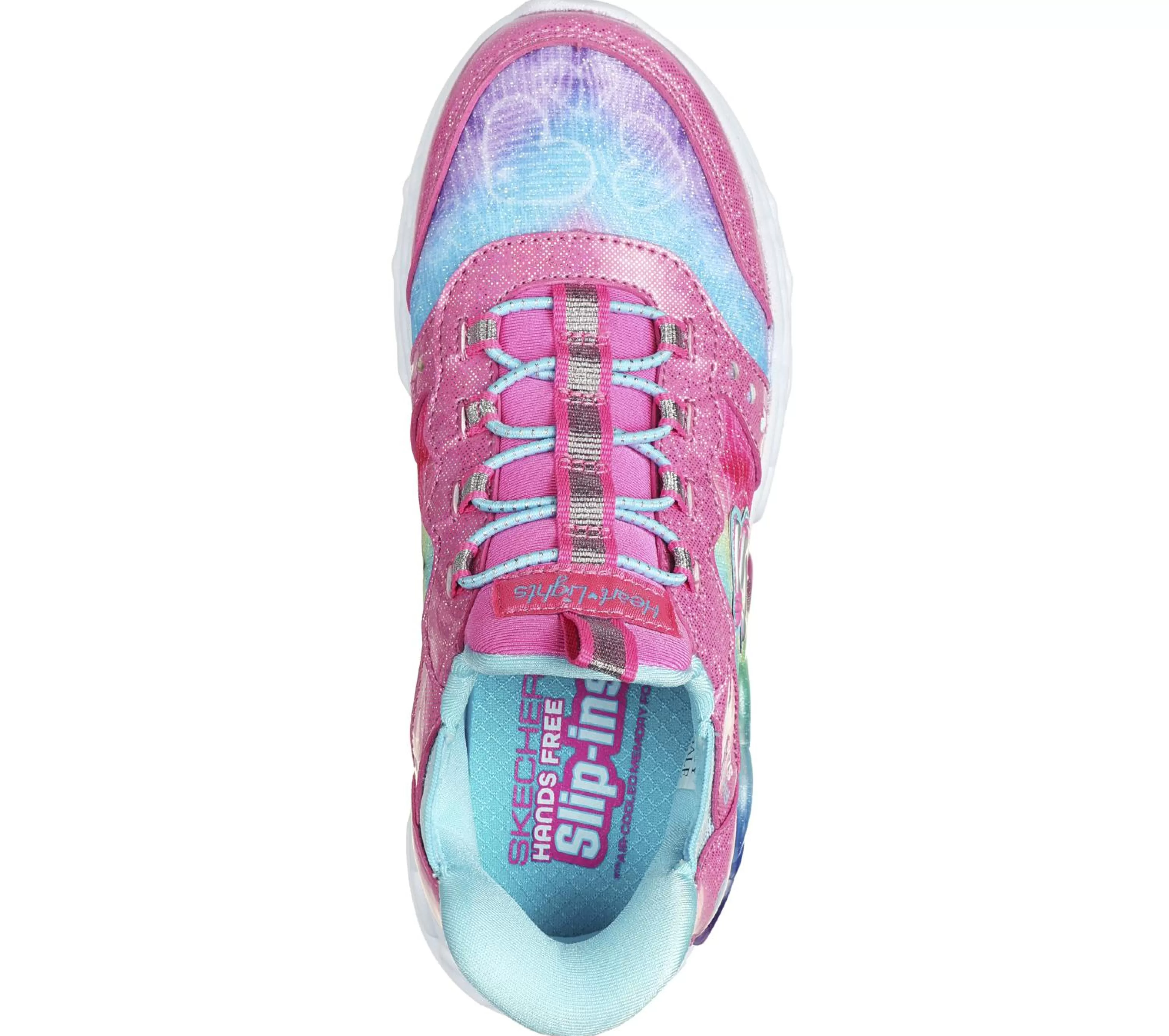 SKECHERS Slip-ins: Infinite Heart Lights*Kids Light-Up | Hands Free Slip-Ins