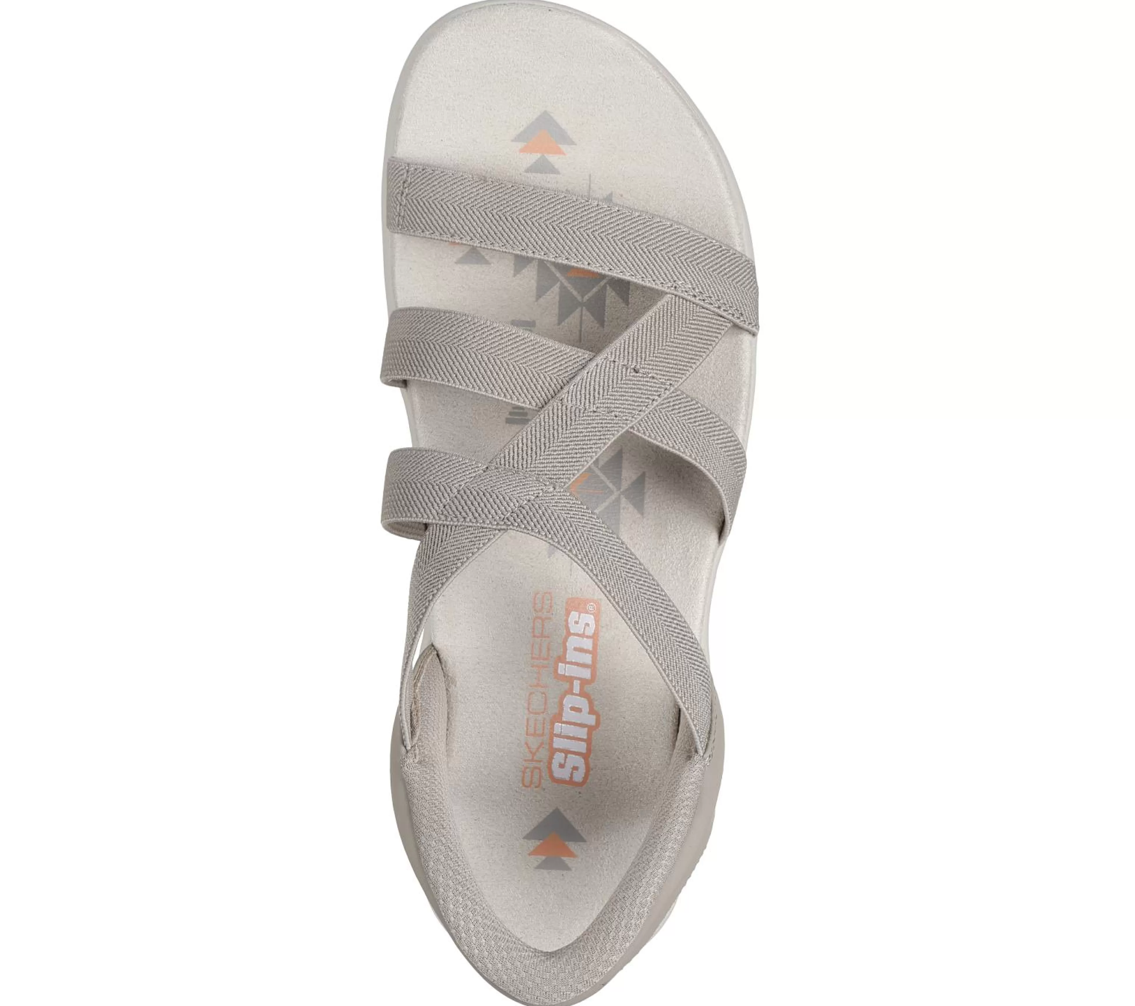 SKECHERS Slip-ins: Reggae Slim - Stretch Flex*Women Hands Free Slip-Ins | Sandals