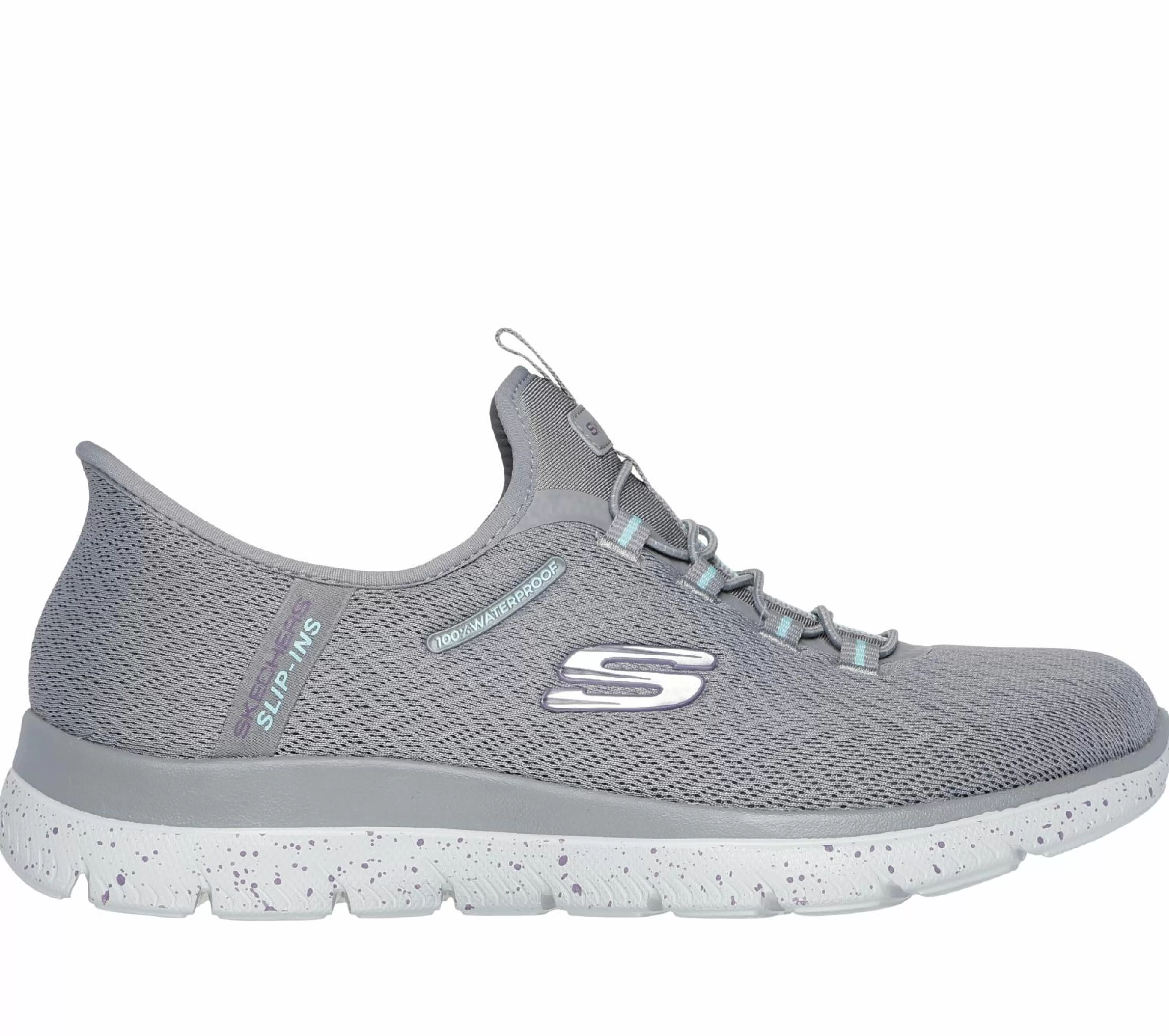 SKECHERS Slip-ins Waterproof: Summits - Best Choice*Women Hands Free Slip-Ins | Athletic Sneakers