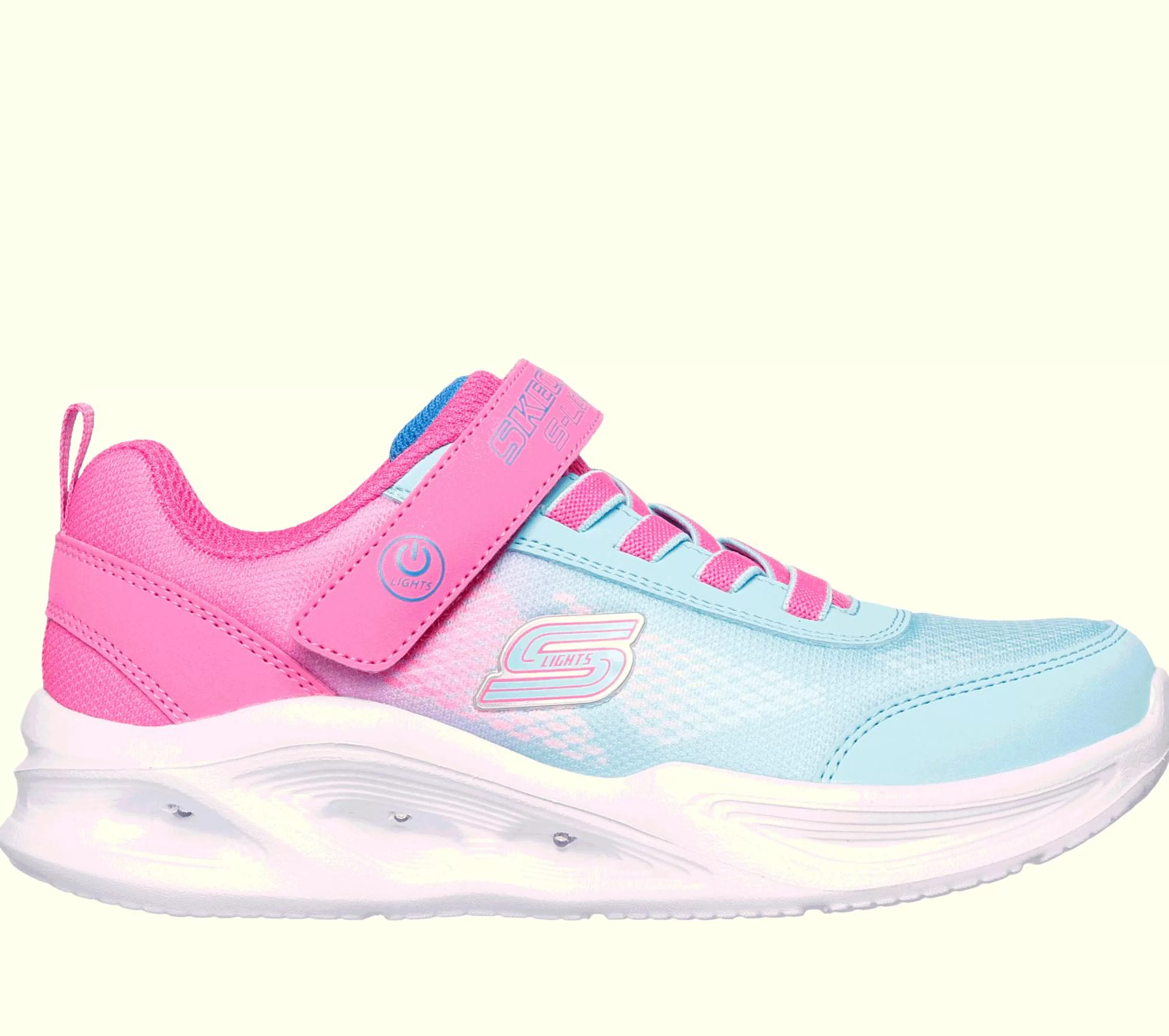 SKECHERS S-Lights: Sola Glow - Ombre Deluxe*Kids Light-Up | Athletic Shoes & Sneakers