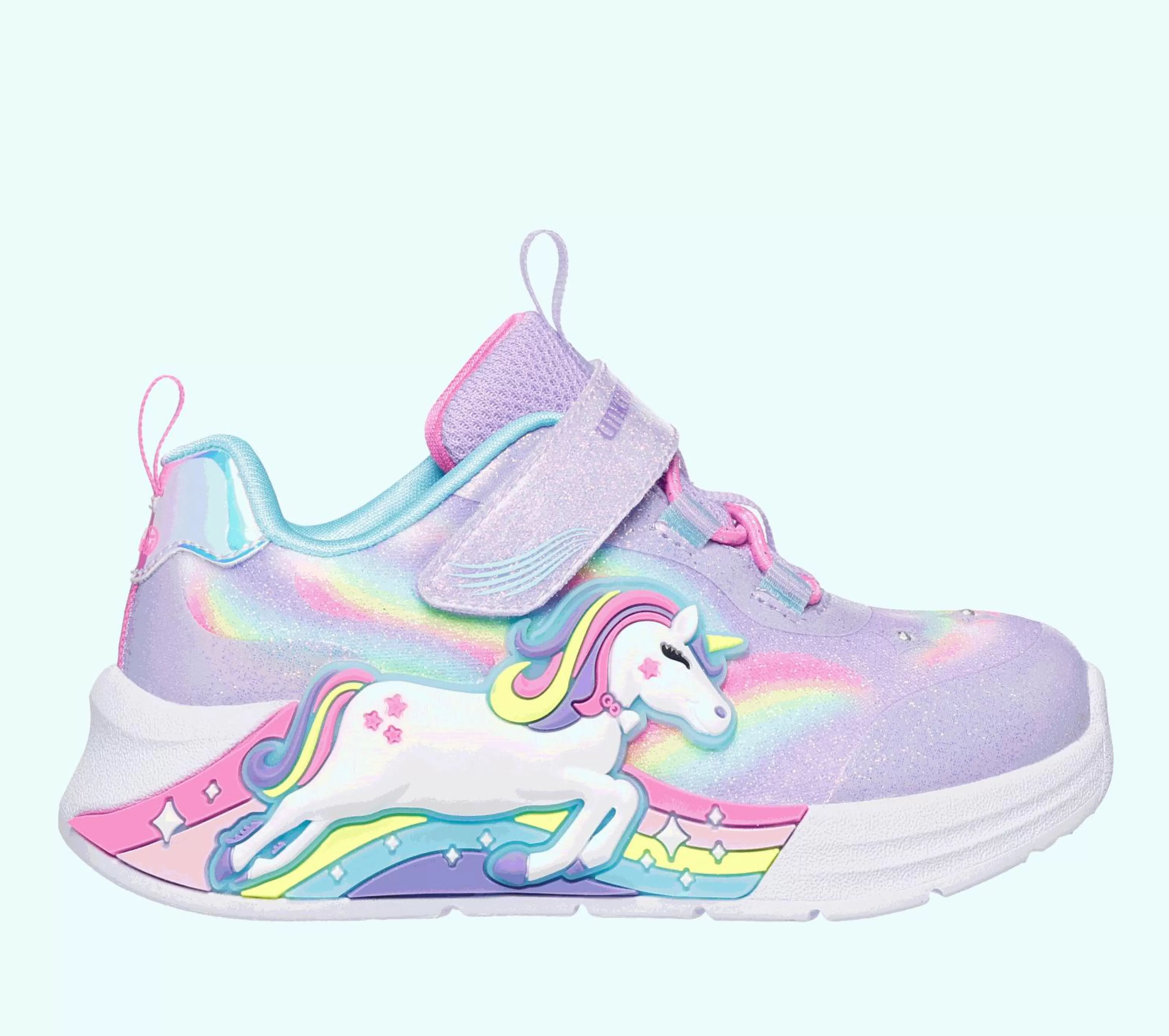 SKECHERS S-Lights: Unicorn Chaser*Kids Light-Up | Athletic Shoes & Sneakers