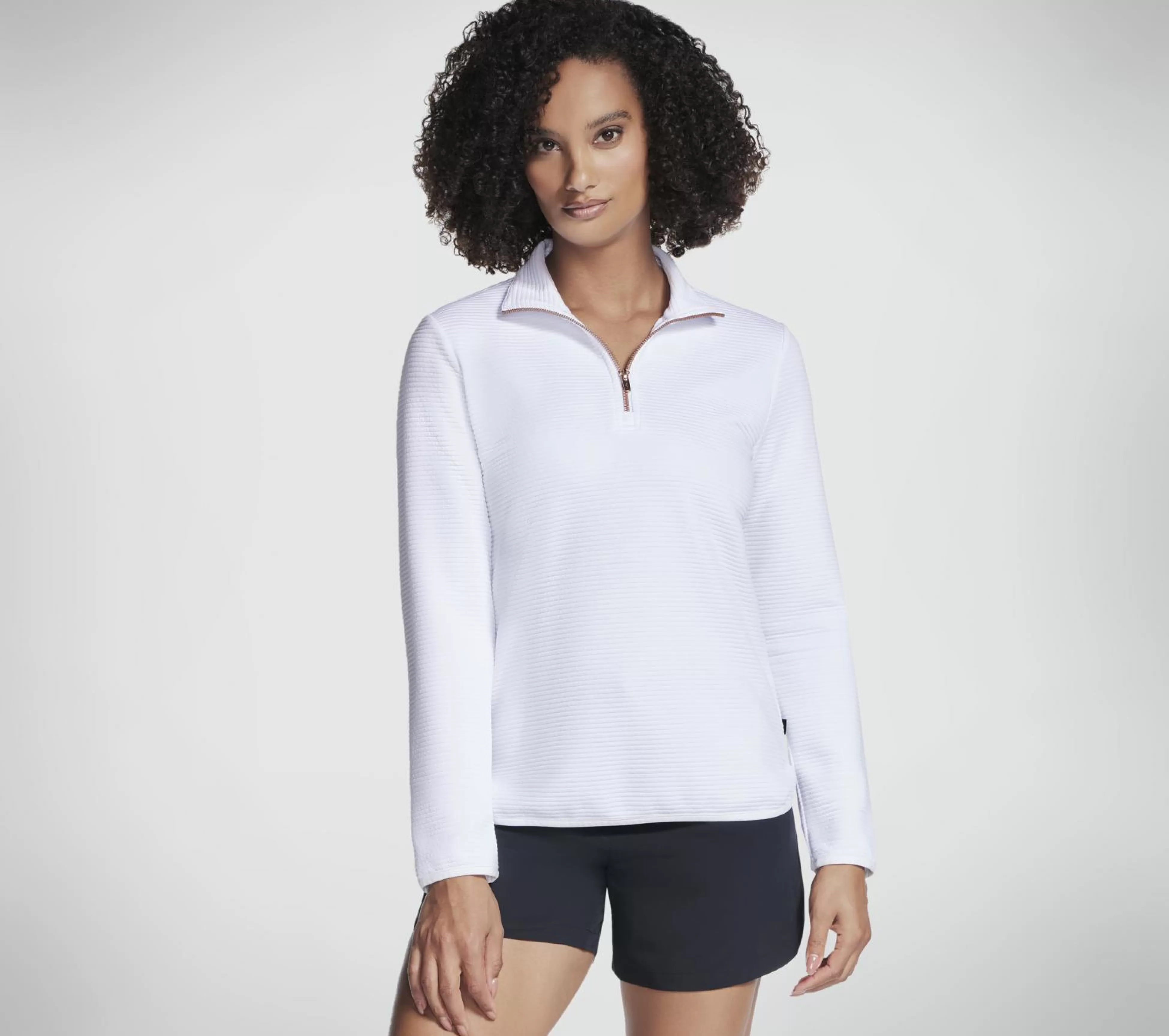 SKECHERS Soft-Knit Ottoman 1/4 Zip*Women Tops | Tops