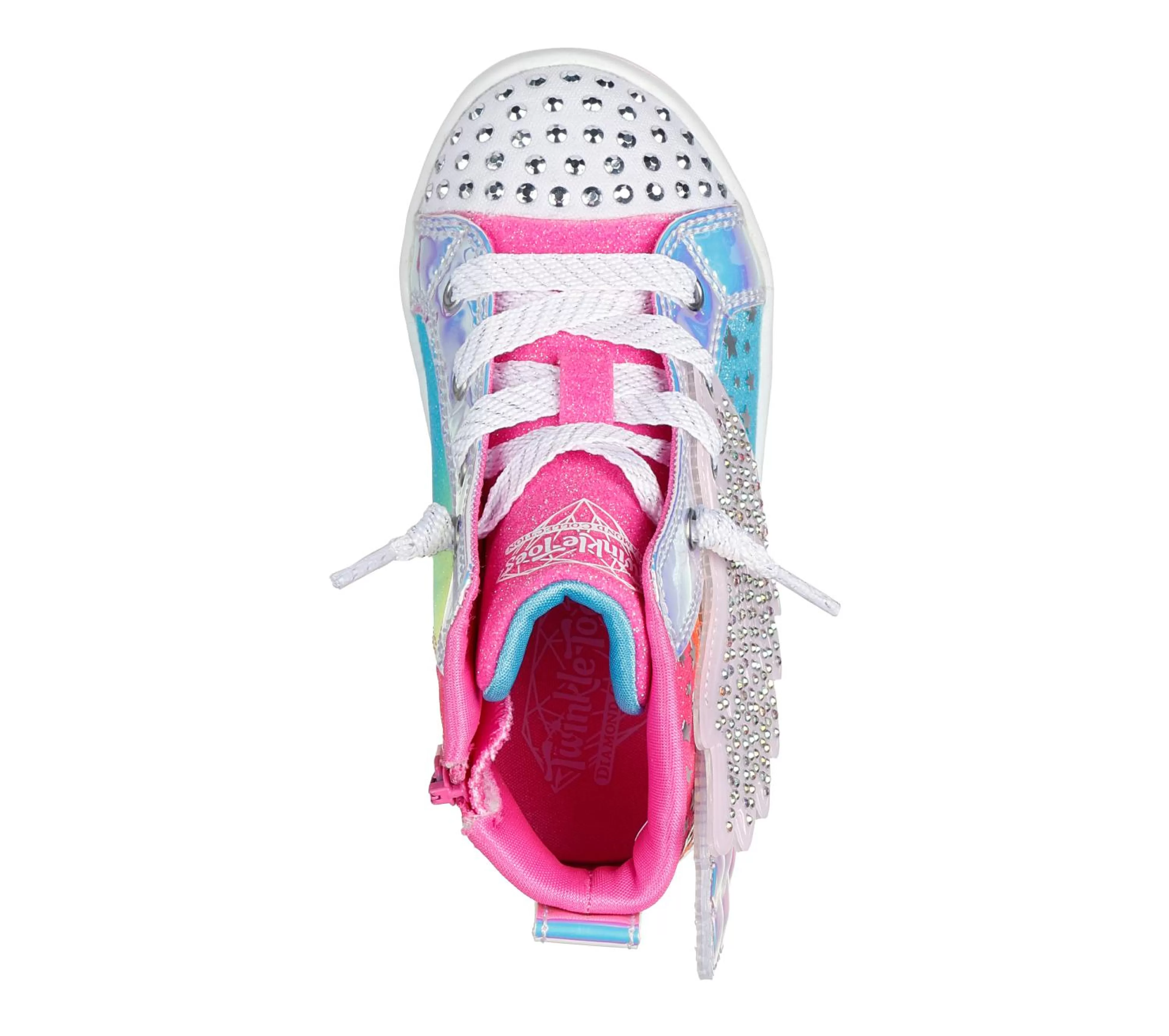 SKECHERS Twinkle Toes: Twi-Lites 2.0 - Dreamy Wings*Kids Light-Up | Lace Ups