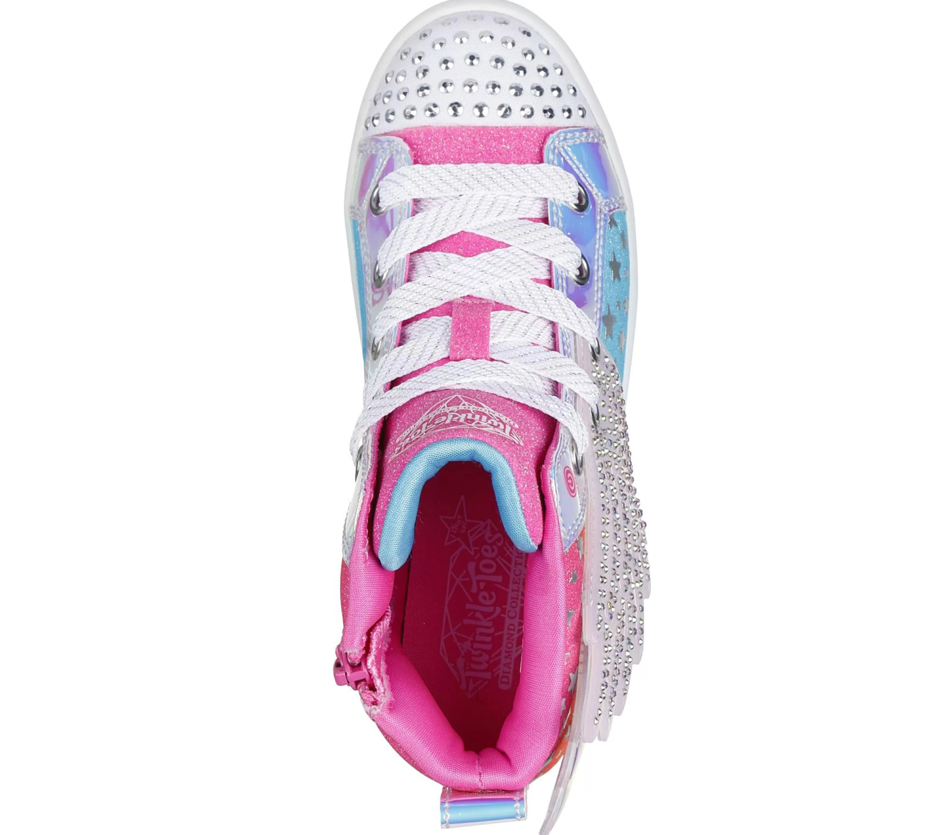 SKECHERS Twinkle Toes: Twi-Lites 2.0 - Dreamy Wings*Kids Light-Up | Lace Ups