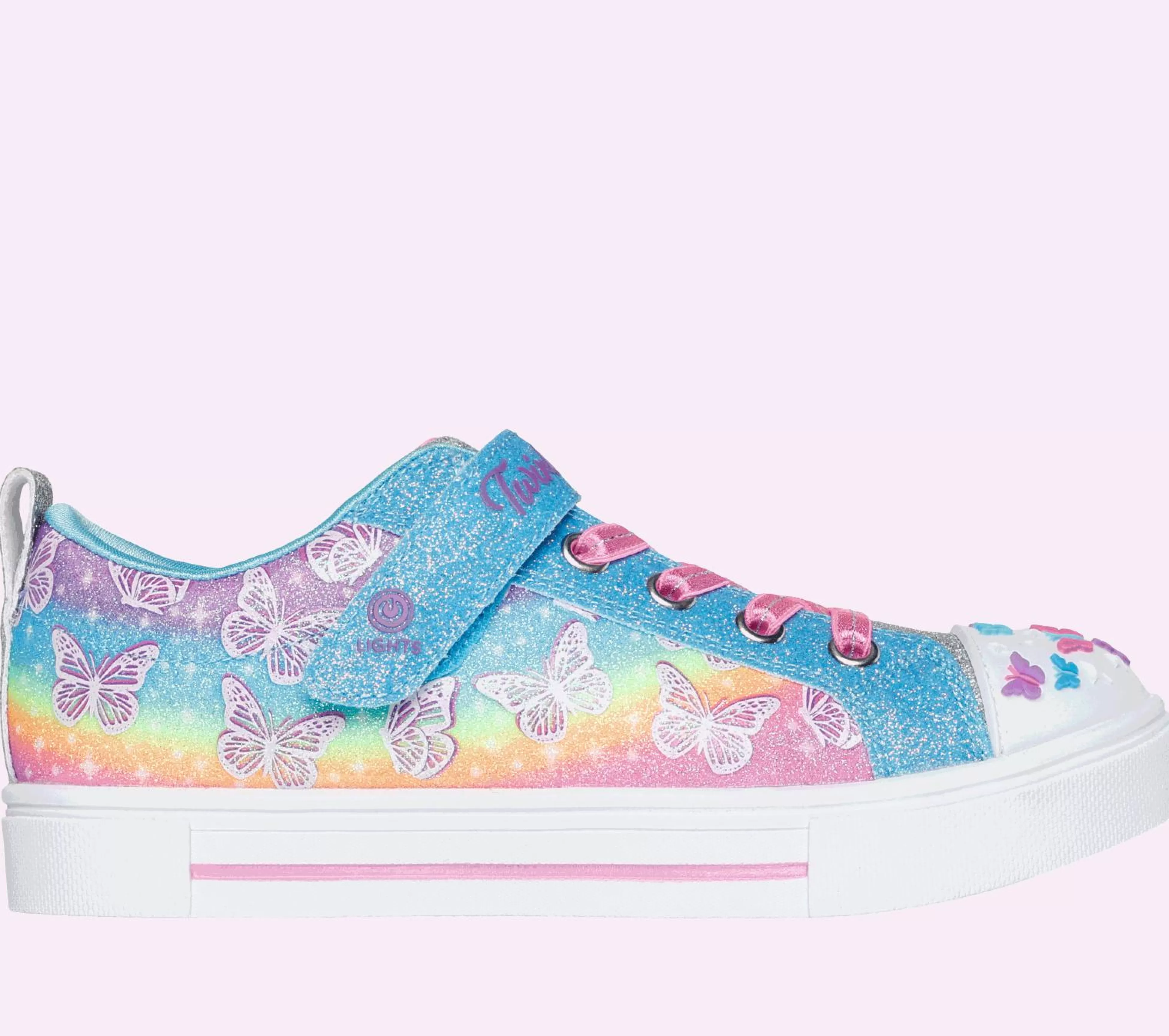 SKECHERS Twinkle Toes: Twinkle Sparks - Ombre Flutter*Kids Light-Up | Athletic Shoes & Sneakers