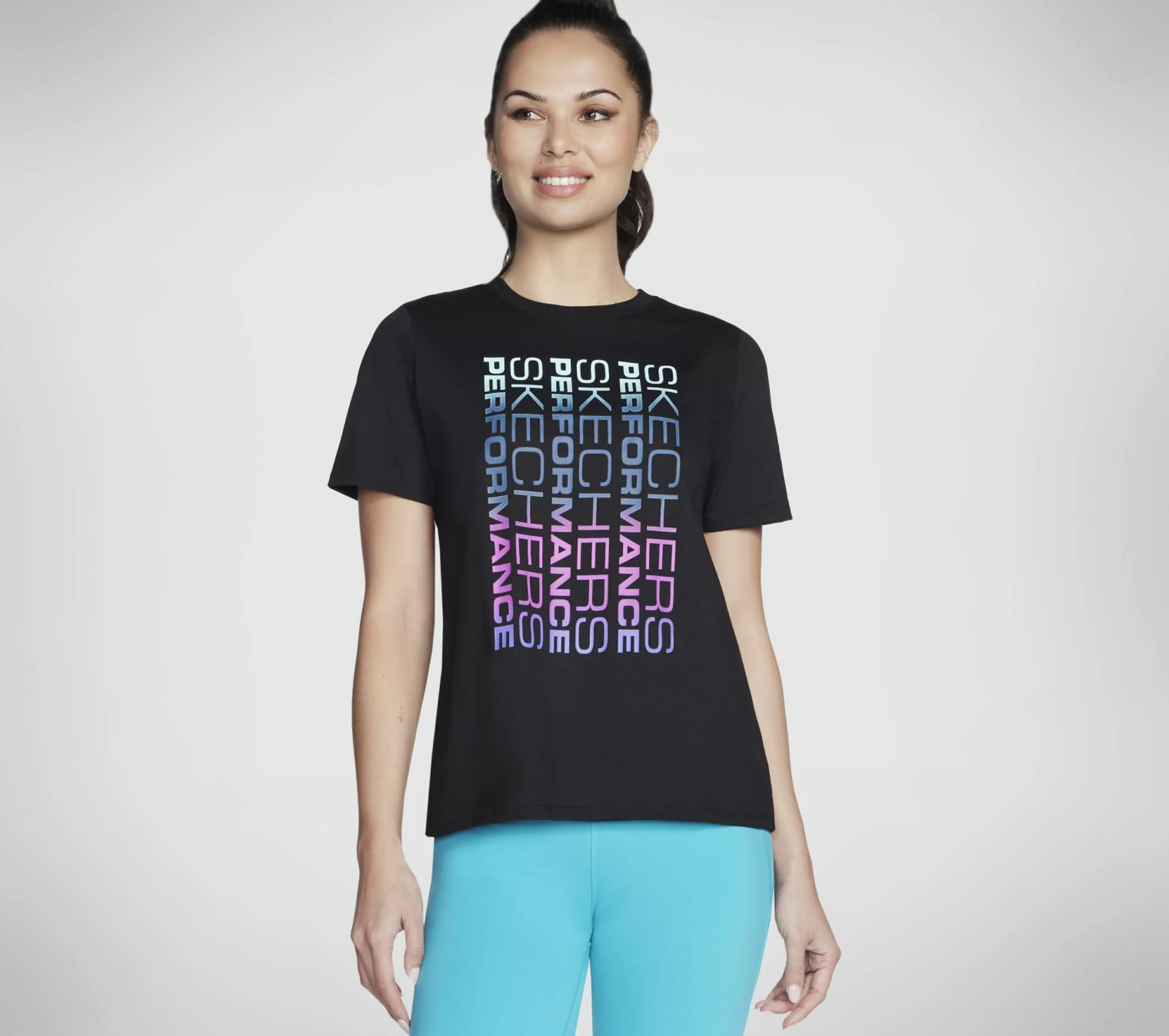 SKECHERS Vibrant Glow Short Sleeve Tee*Women Tops | Tops