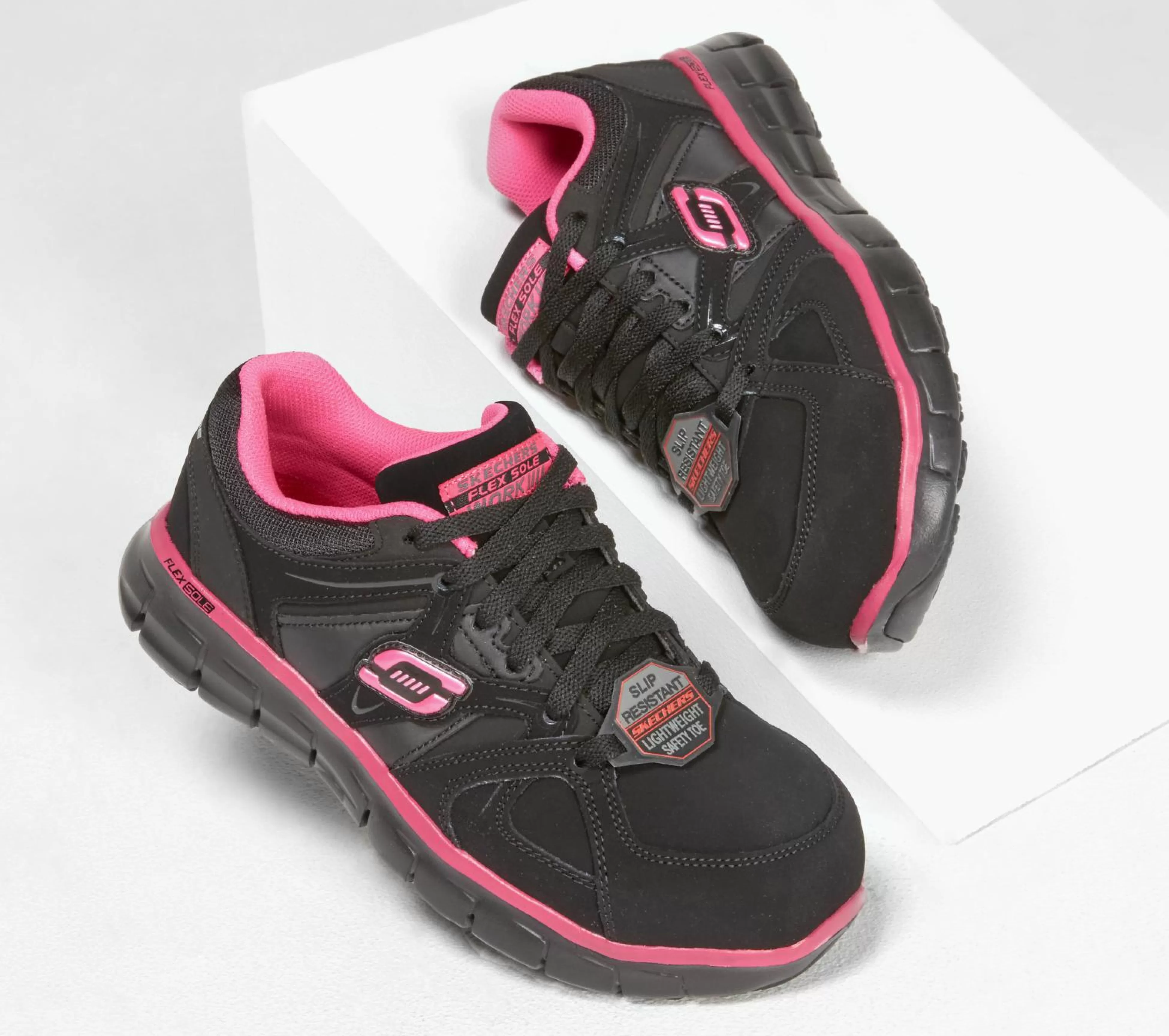 SKECHERS Work: Synergy - Sandlot Alloy Toe*Women Work & Safety